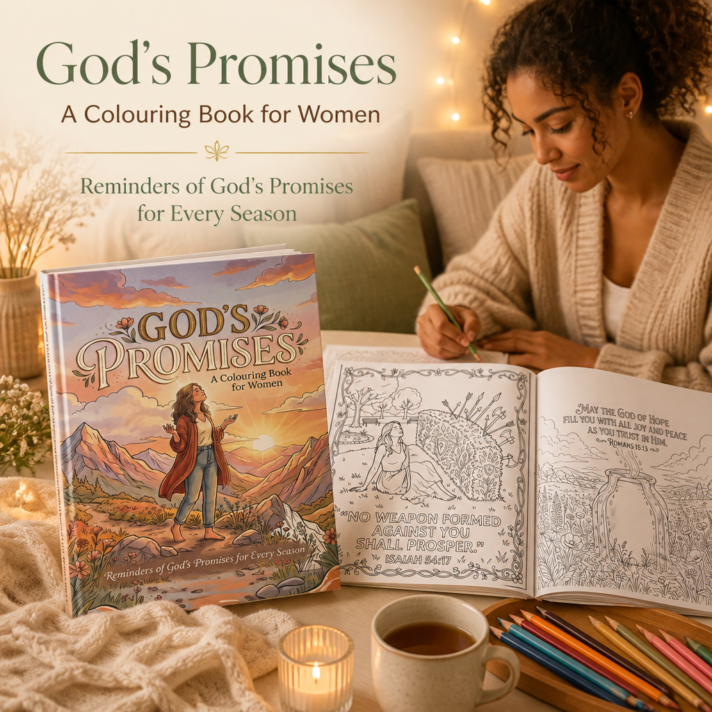 God’s Promises Colouring Book for Women