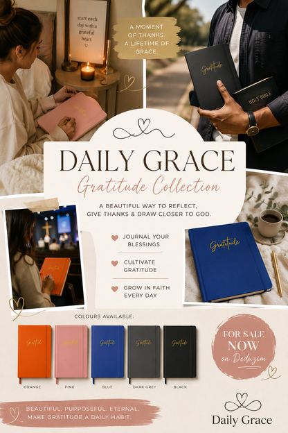 Gratitude Journal | A5 Hardcover Faith Journal