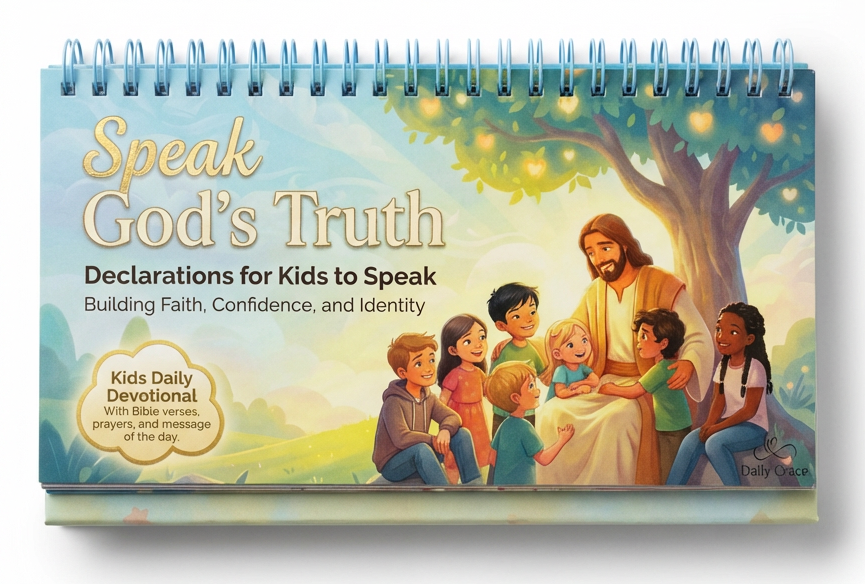 Speak God’s Truth | Kids Daily Devotional & Declaration Calendar