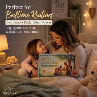 Speak God’s Truth | Kids Daily Devotional & Declaration Calendar