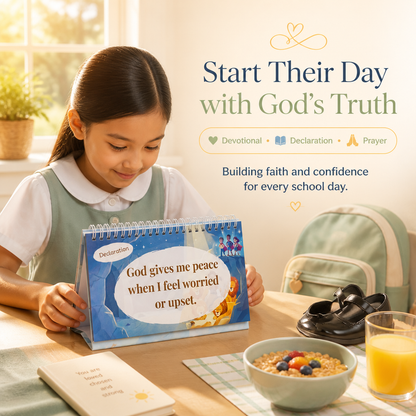 Speak God’s Truth | Kids Daily Devotional & Declaration Calendar
