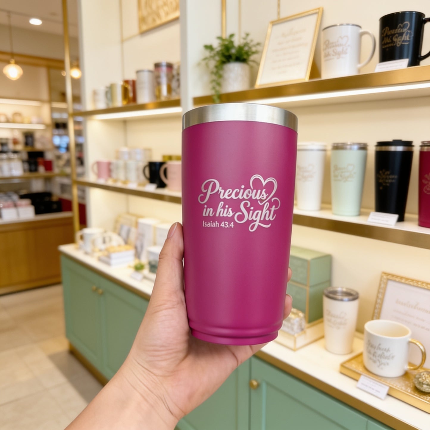 Precious in His Sight 20oz Travel Mug - High Quality Stainless Steel