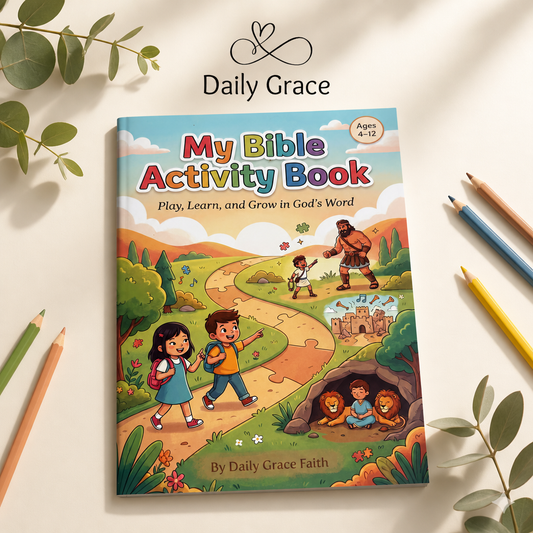 My Bible Activity Book | Play, Learn & Grow in God’s Word