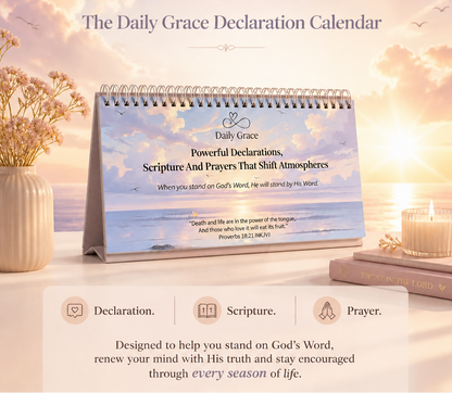 Daily Grace Declaration Calender