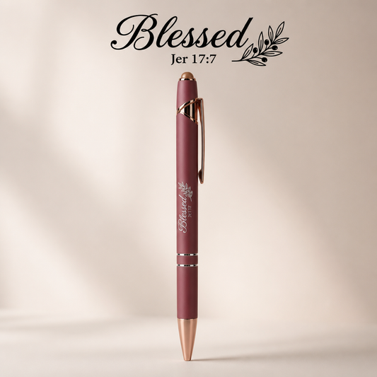Blessed Scripture Pen | Jeremiah 17:7