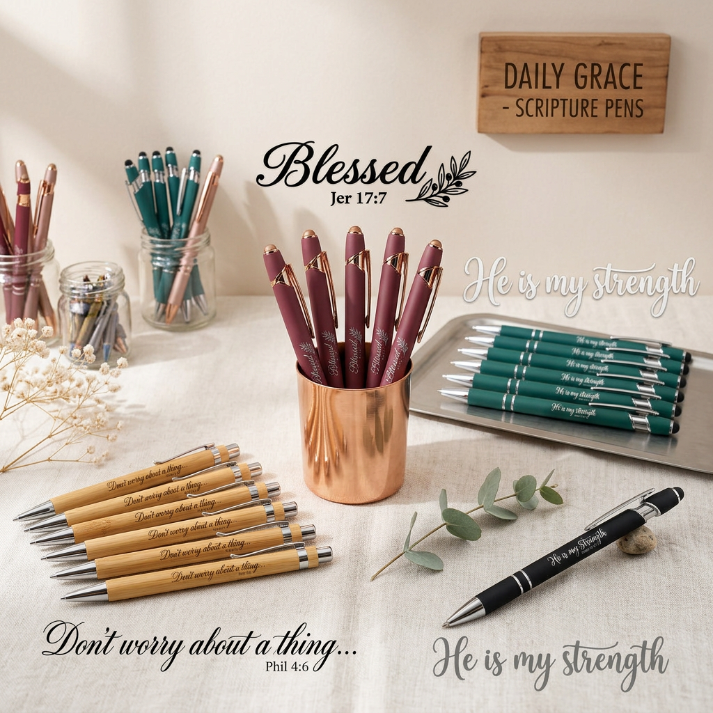 Don’t Worry About a Thing Scripture Pen | Philippians 4:6