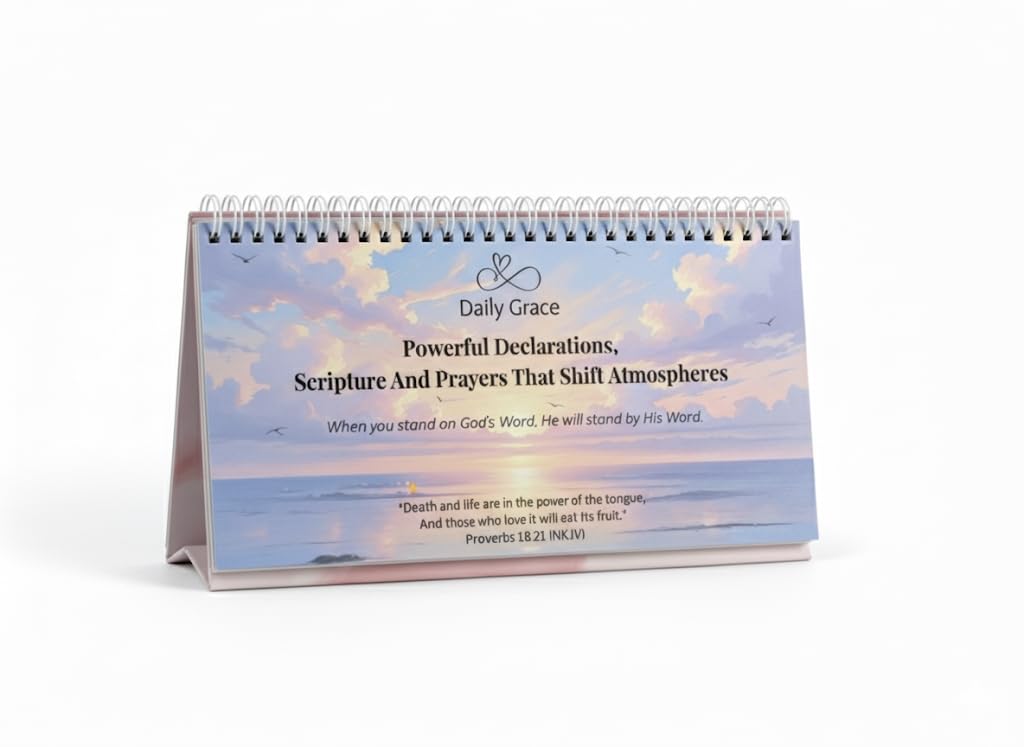 Daily Grace – Powerful Christian Declarations, Scripture & Prayers That Shift Atmospheres | A Daily Guide to Speak God’s Word and Build Faith