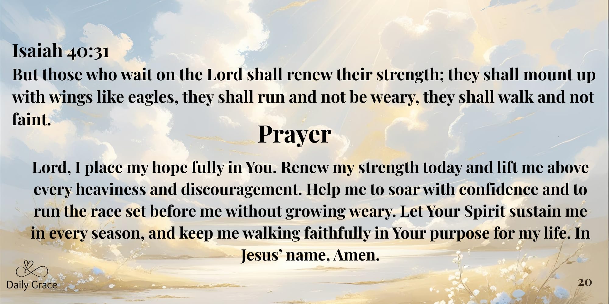 Daily Grace – Powerful Christian Declarations, Scripture & Prayers That Shift Atmospheres | A Daily Guide to Speak God’s Word and Build Faith