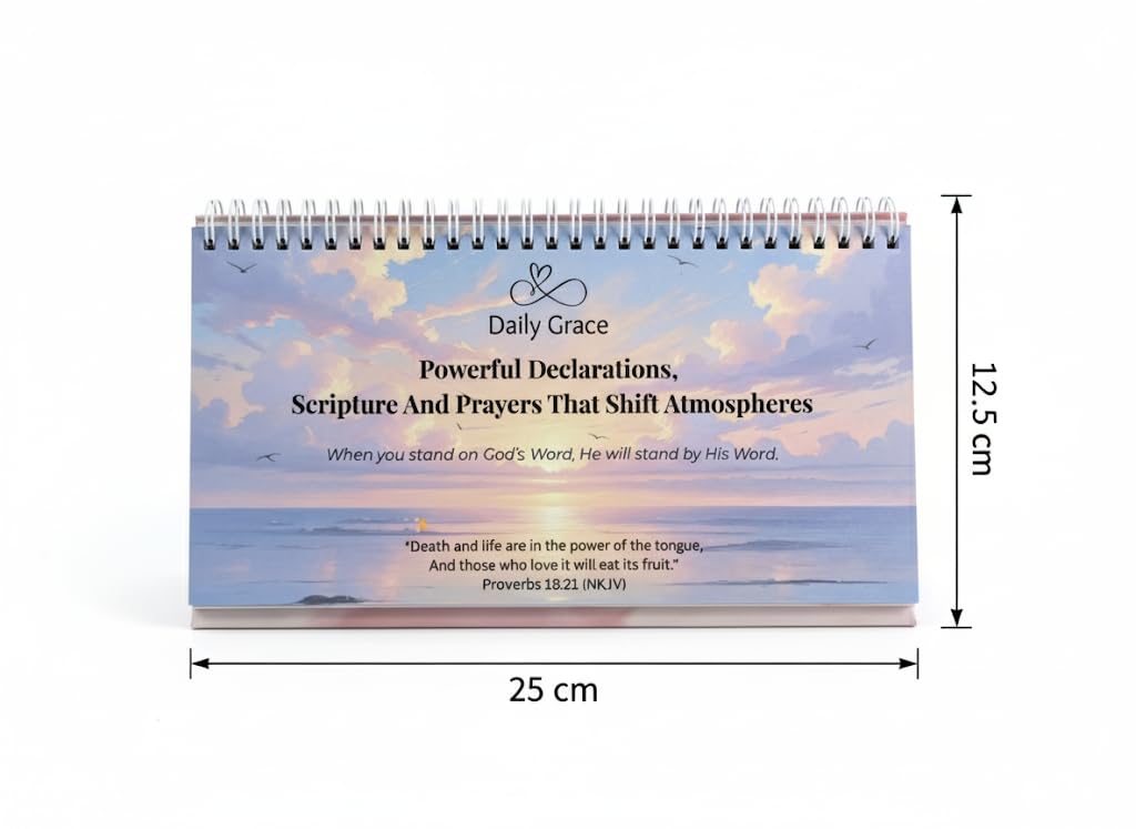 Daily Grace – Powerful Christian Declarations, Scripture & Prayers That Shift Atmospheres | A Daily Guide to Speak God’s Word and Build Faith